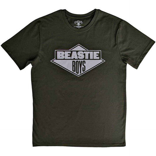 Beastie Boys Green T Shirt - B&W Logo