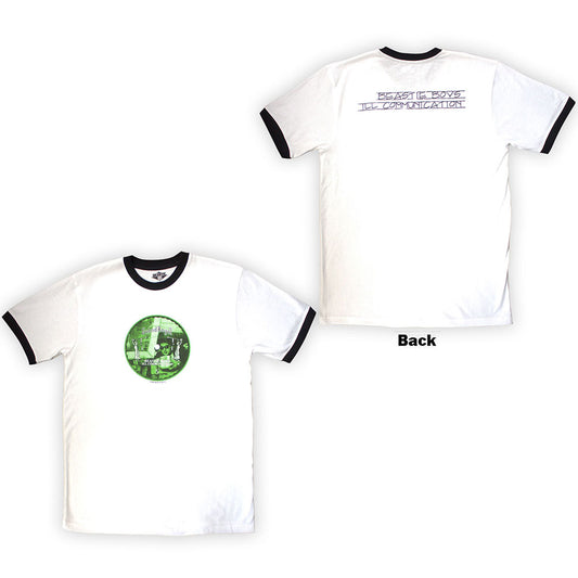 Beastie Boys T Shirt - Record Label Ringer | Buy Now For 24.99