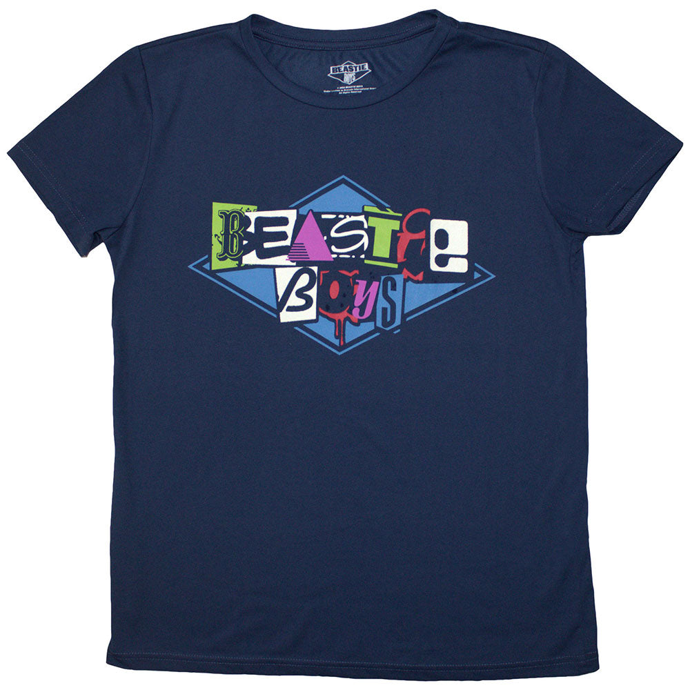 Beastie Boys Woman's T Shirt - Multicolour Logo