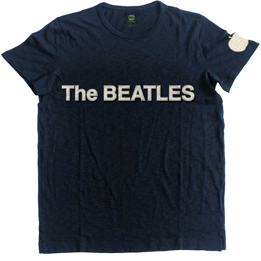 The Beatles T Shirt - Logo & Apple App Slub