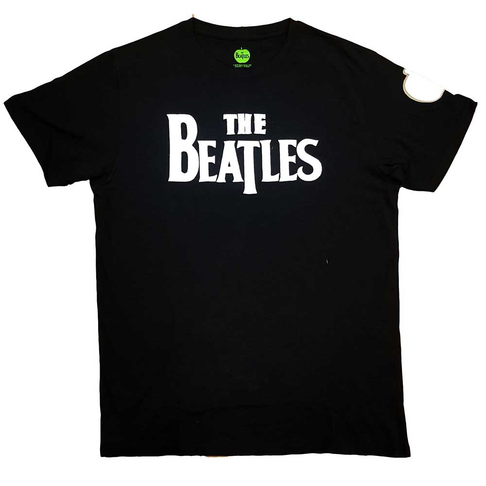 The Beatles T Shirt - Drop T Logo App Slub