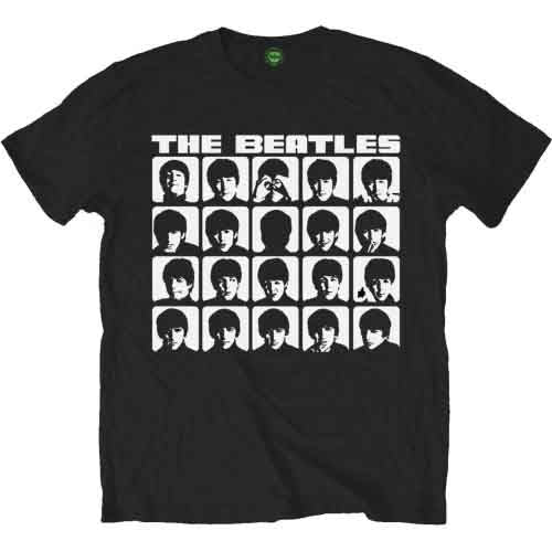 The Beatles T Shirt - Hard Days Night Faces Mono