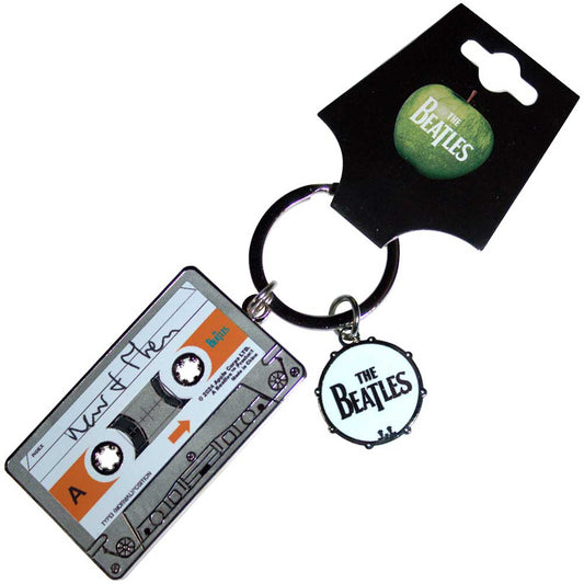 The Beatles Standard Keychains - Now & Then Cassette