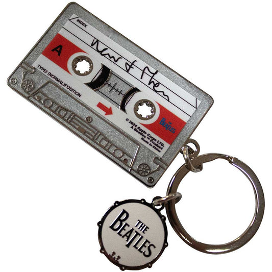 The Beatles Standard Keychains - Now & Then Cassette