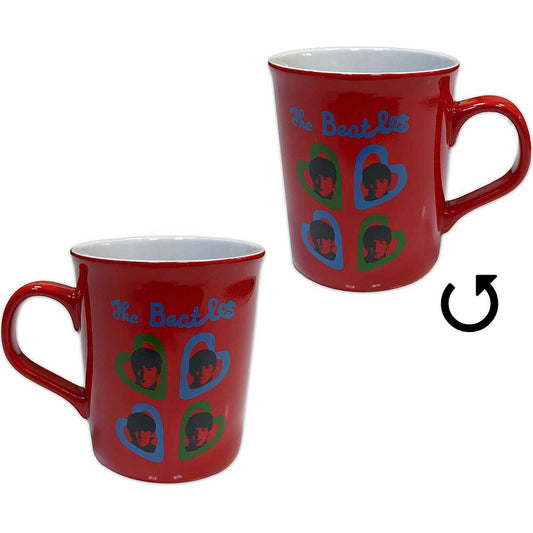 The Beatles Unboxed Mugs Std - Peace Fingers Individual Cork | Buy Now For 14.99