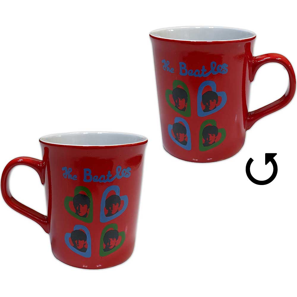 The Beatles Unboxed Mugs Std - Peace Fingers Individual Cork | Buy Now For 14.99