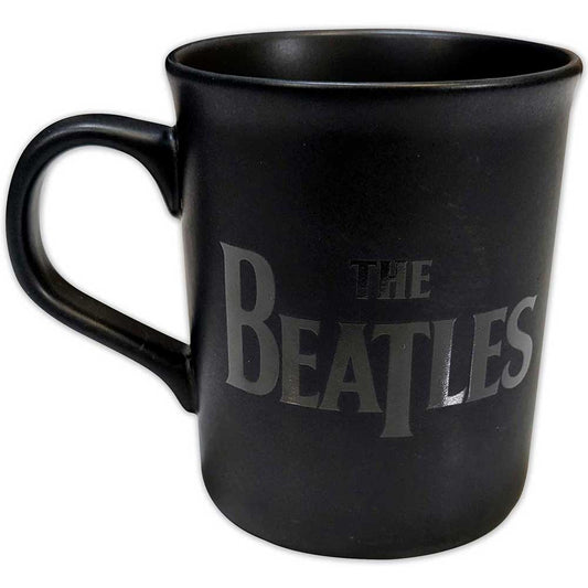 The Beatles Matte Mugs - Drop T Logo Matte