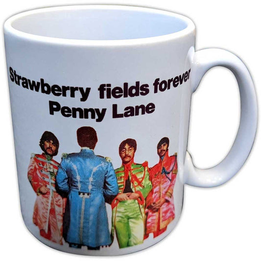 The Beatles Unboxed Mugs Std - Strawberry Fields/P.Lane Pepper Band