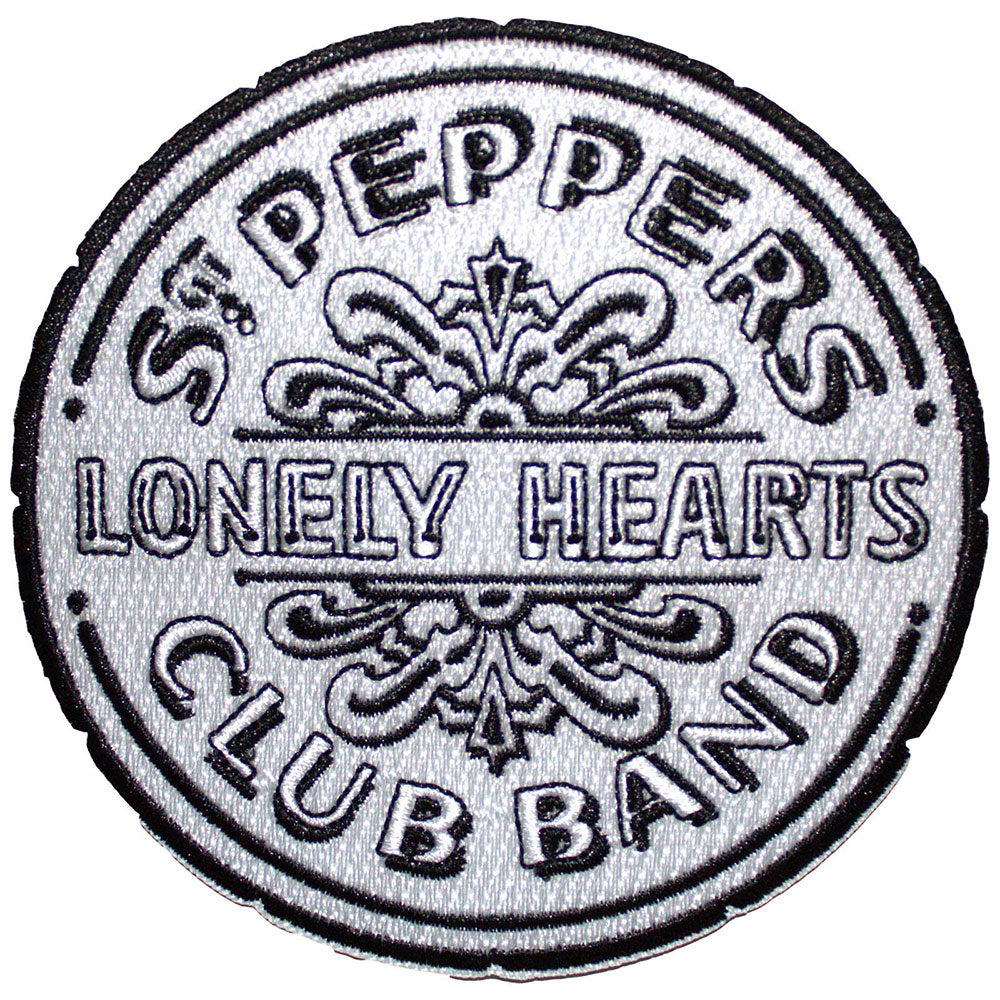 The Beatles Patches-Iron On - Drop T/Sgt Pepper Drum | Buy Now For 9.99