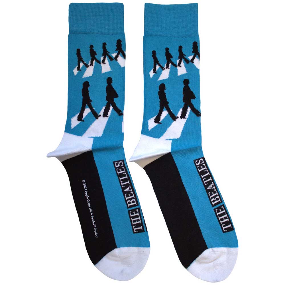 The Beatles Ankle Socks - Abbey Road Silhouettes Repeat