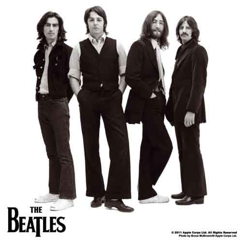 The Beatles Cork Coaster - Logo | Buy Now For 9.99