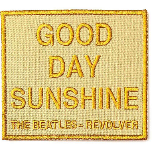 The Beatles Patches - Woven Sew On - Good Day Sunshine
