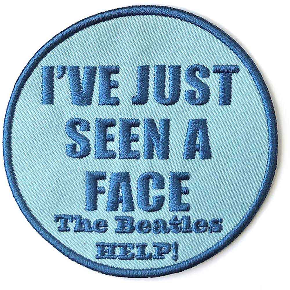 The Beatles Patches - Woven Sew On - I've Just Seen A Face