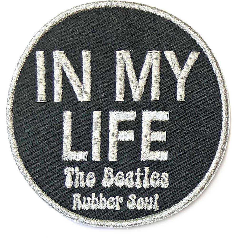 The Beatles Patches - Woven Sew On - In My Life