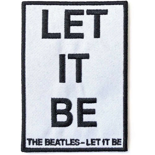 The Beatles Patches - Woven Sew On - Let It Be