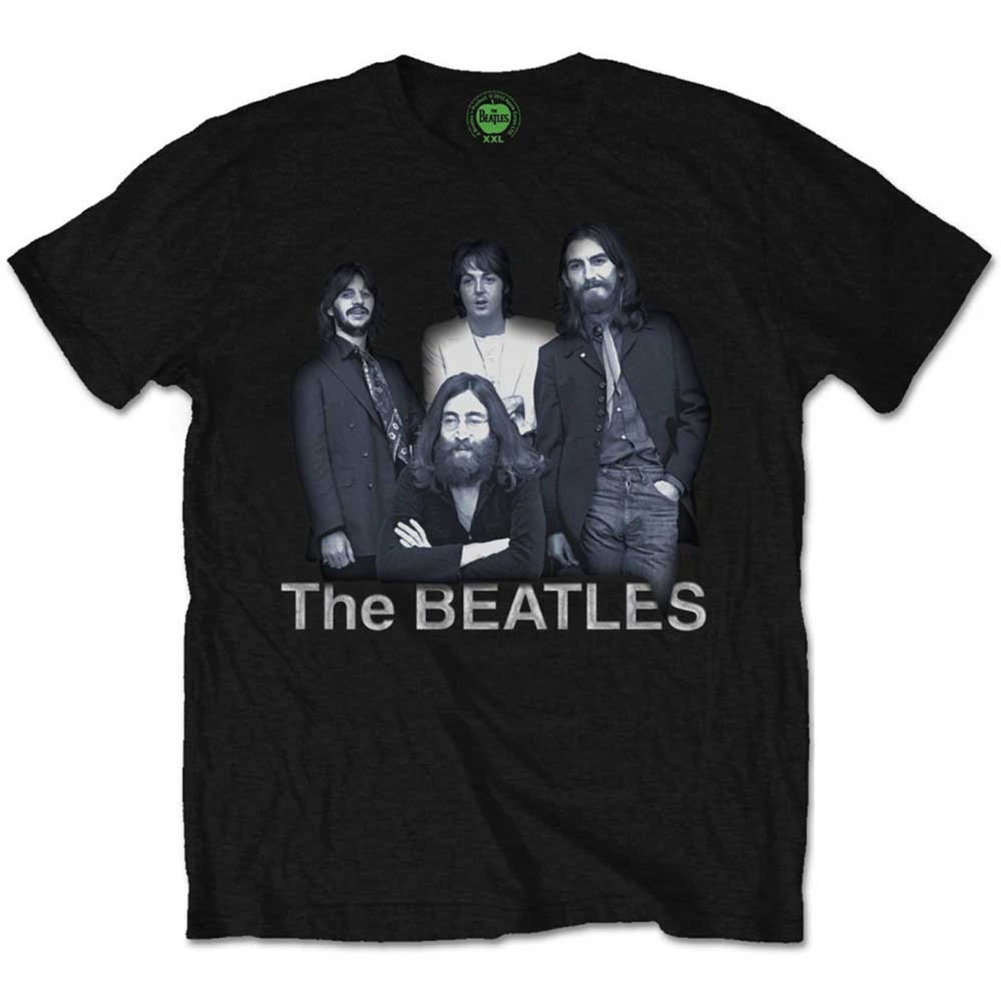 The Beatles Black T Shirt - Tittenhurst Table