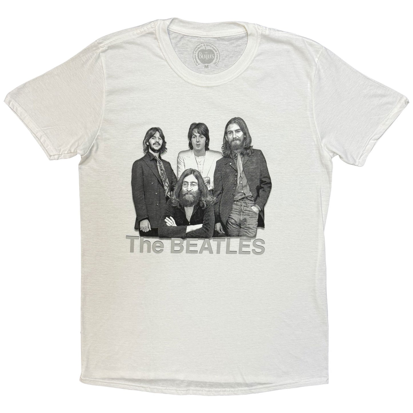 The Beatles White T Shirt - Tittenhurst Table