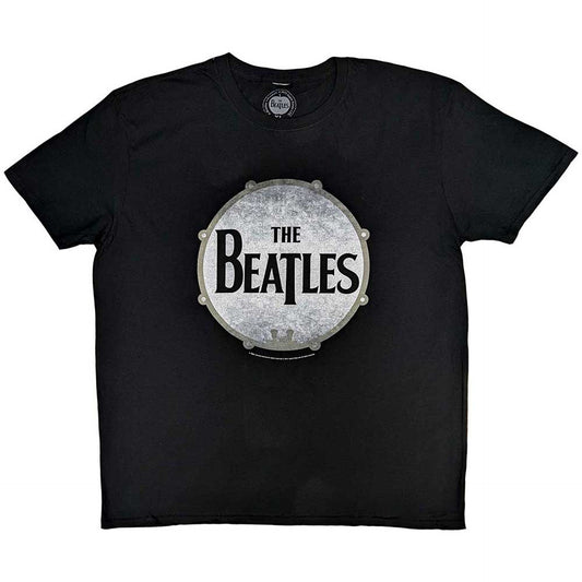 The Beatles Black T Shirt - Drumskin