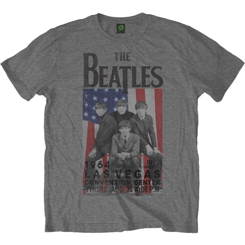 The Beatles T Shirt - Flag/Vegas