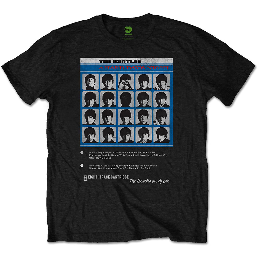 The Beatles T Shirt - Hard Days Night 8 Track