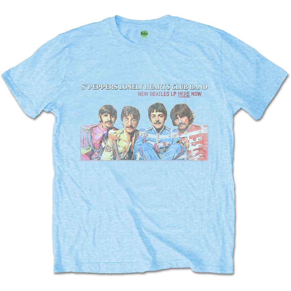 The Beatles Black T Shirt - Lp Here Now