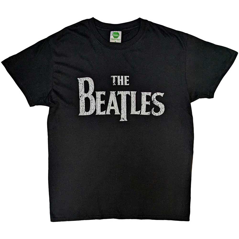 The Beatles T Shirt - Vtge Drop T Logo