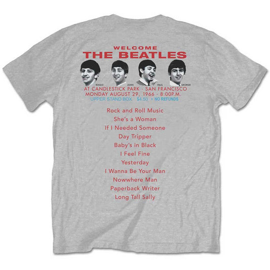 The Beatles T Shirt - Candlestick Park