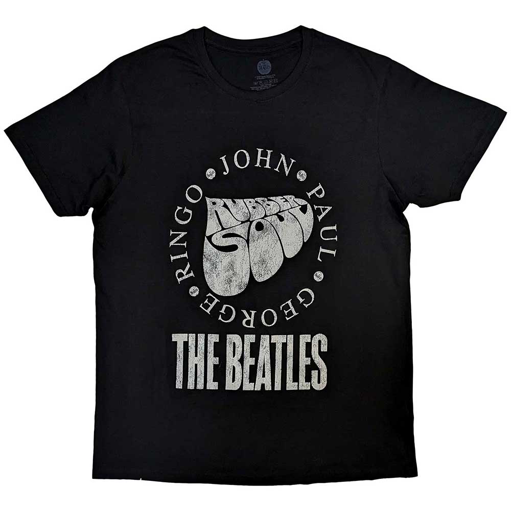 The Beatles T Shirt - Rubber Soul Names