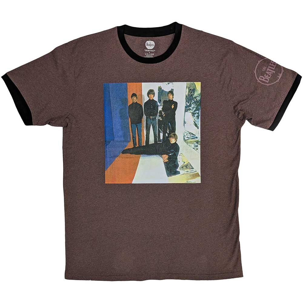The Beatles T Shirt - Stripes Ringer