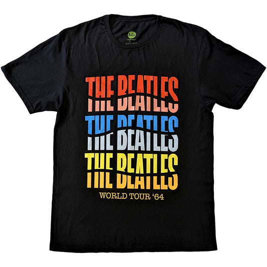 The Beatles T Shirt - Colour Wave