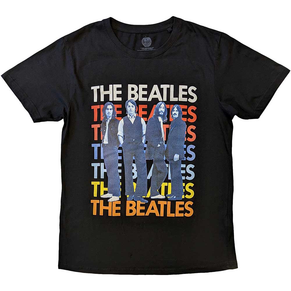 The Beatles T Shirt - Iconic Multicolour