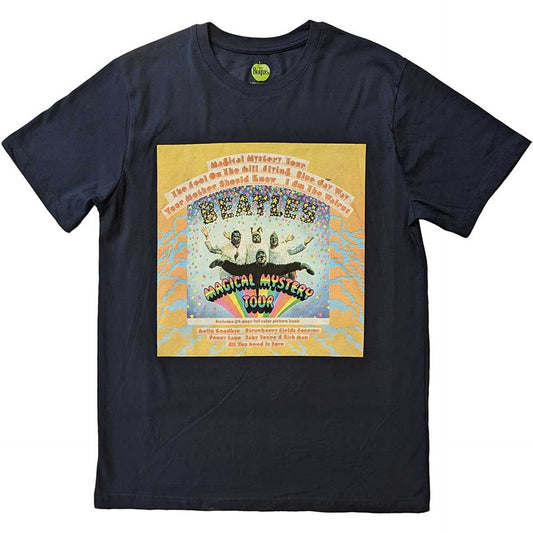 The Beatles Navy T Shirt - Magical Mystery Tour Album Cover
