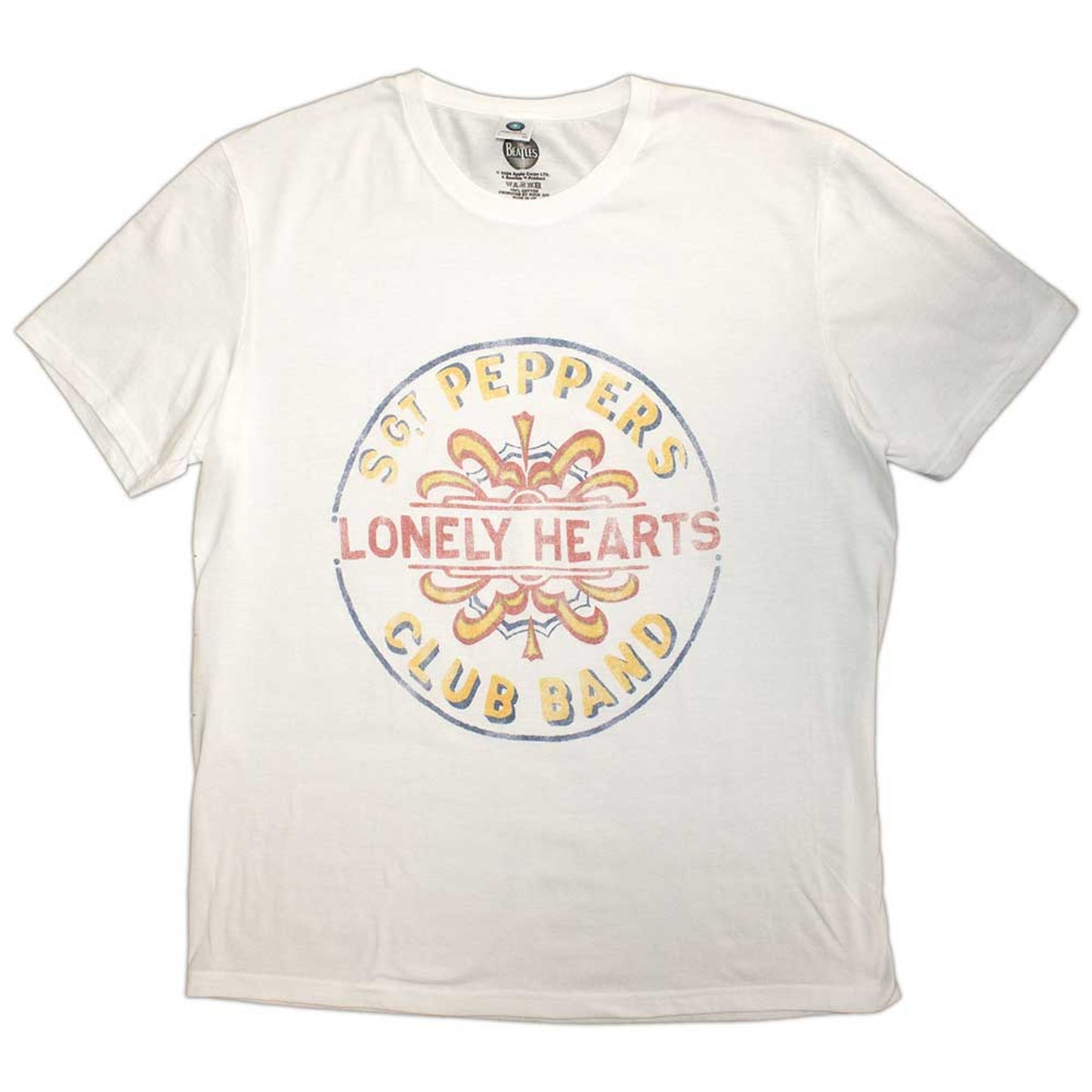 The Beatles White T Shirt - Painted Pepper