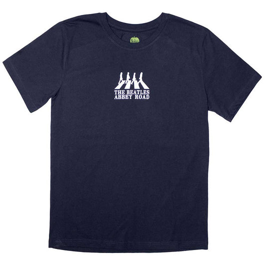 The Beatles T Shirt - Mini Abbey Road Crossing Silhouette
