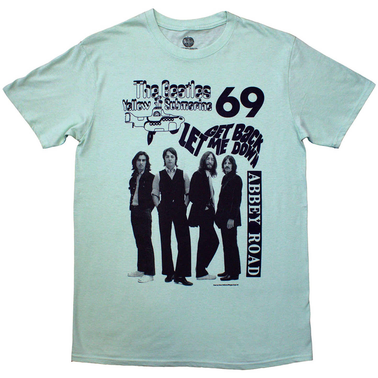 The Beatles Green T Shirt - 1969