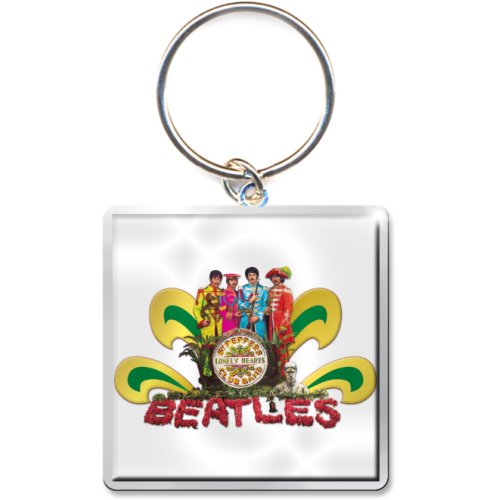 The Beatles Standard Keychains - Sgt Pepper Naked Photo Print