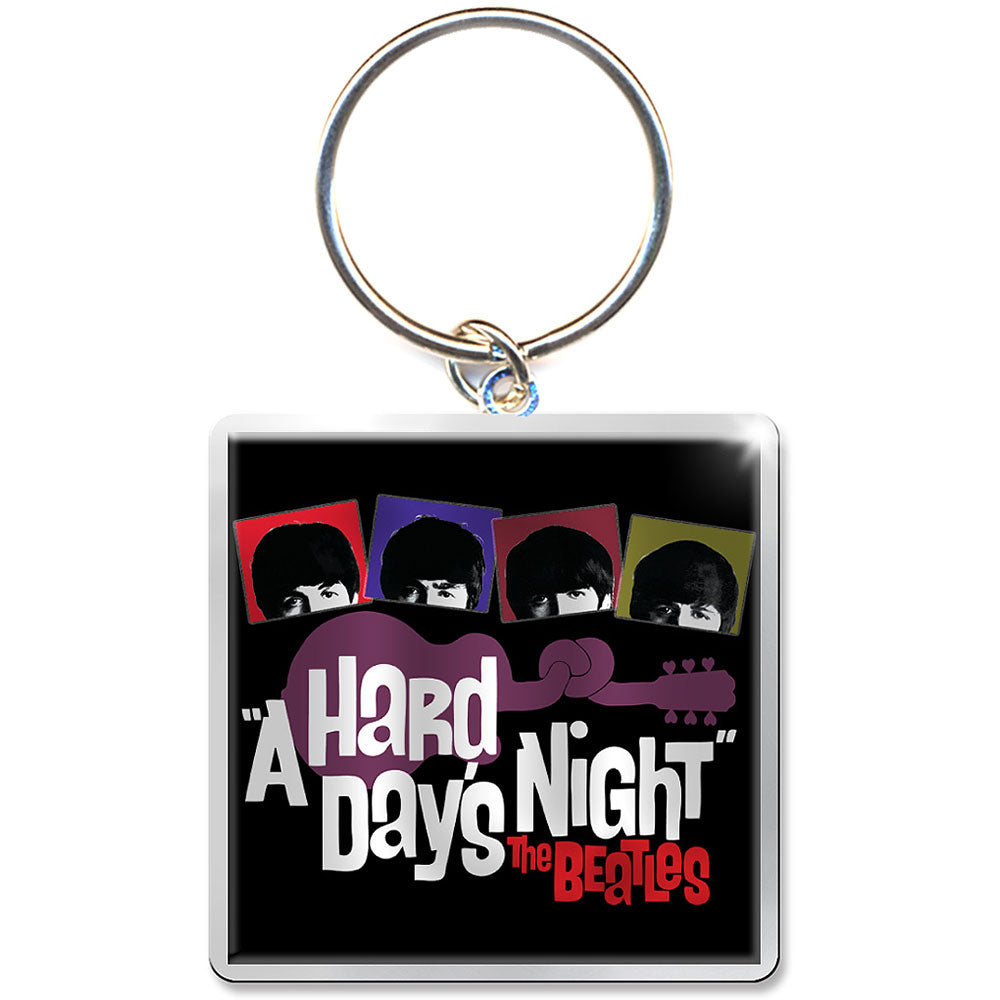 The Beatles Standard Keychains - HDN Guitar Photo Print