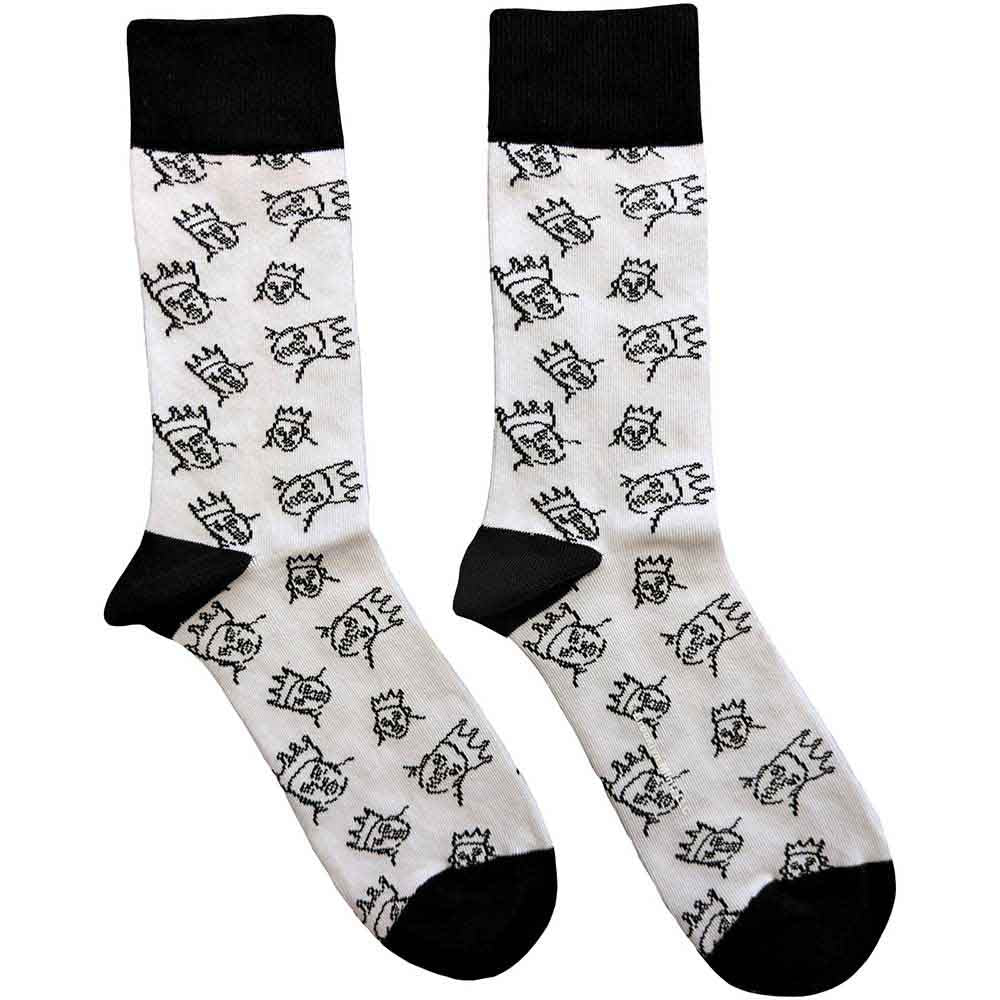 Biggie Smalls Footwear Ankle Socks - Hand-Drawn