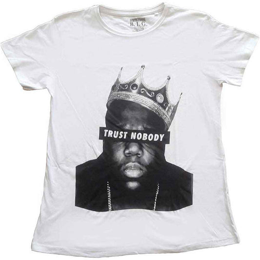 Biggie Smalls Woman's T Shirt - Trust Nobody
