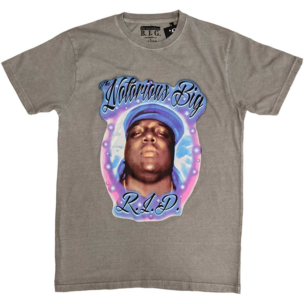 Biggie Smalls T Shirt - RIP Airbrush