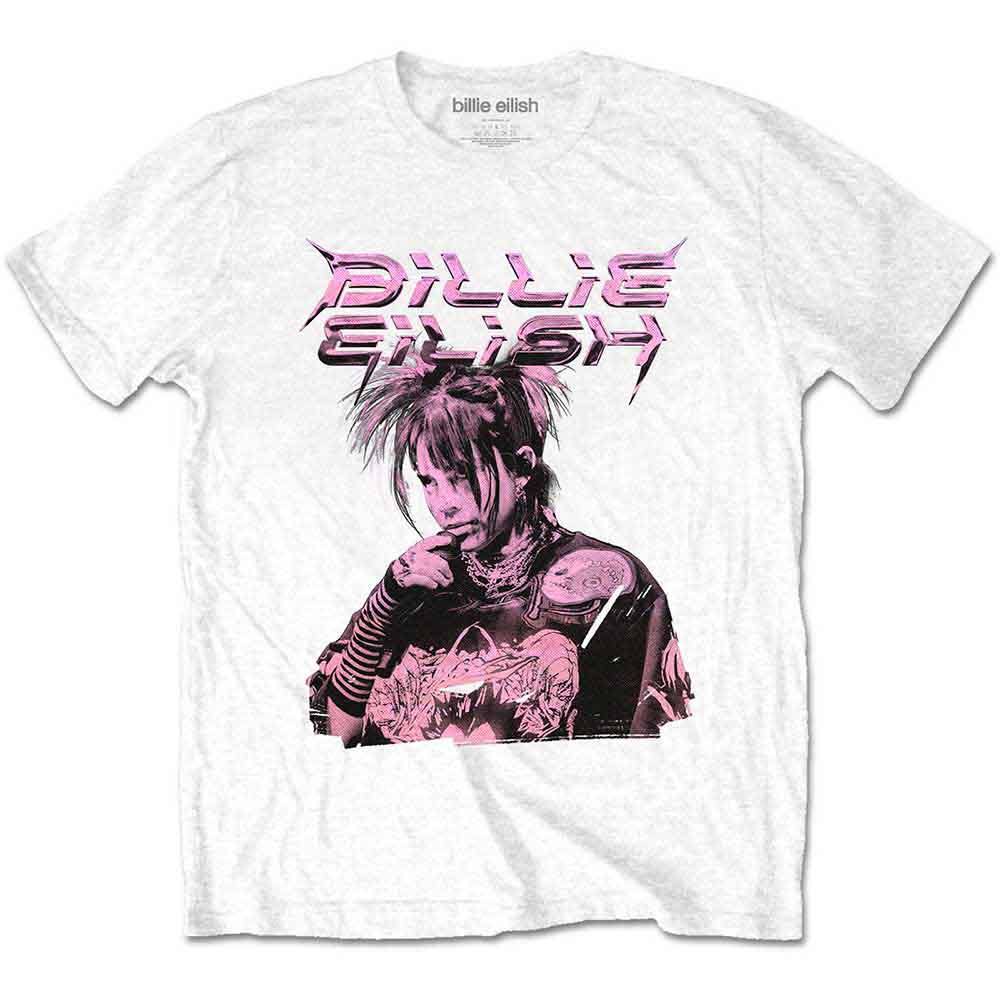 Billie Eilish T Shirt - Purple Illustration
