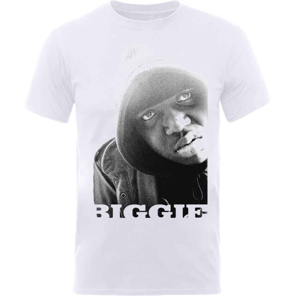 Biggie Smalls T Shirt - B&W Portrait