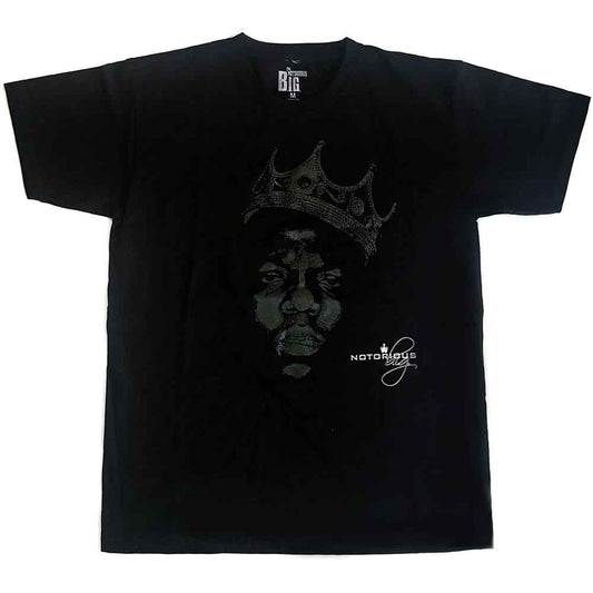 Biggie Smalls T Shirt - Gold Crown