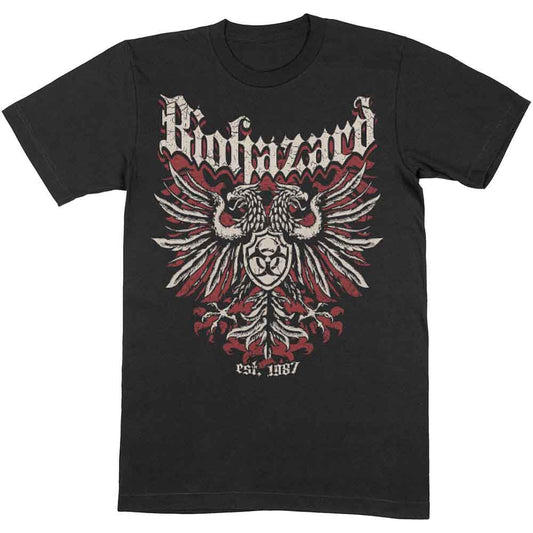 Biohazard T Shirt - Crest