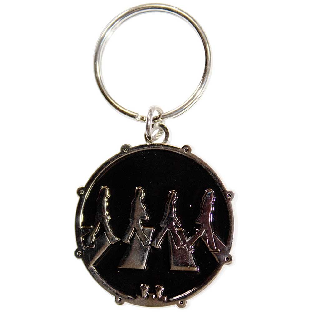 The Beatles Standard Keychains - Abbey Road Crossing Chrome