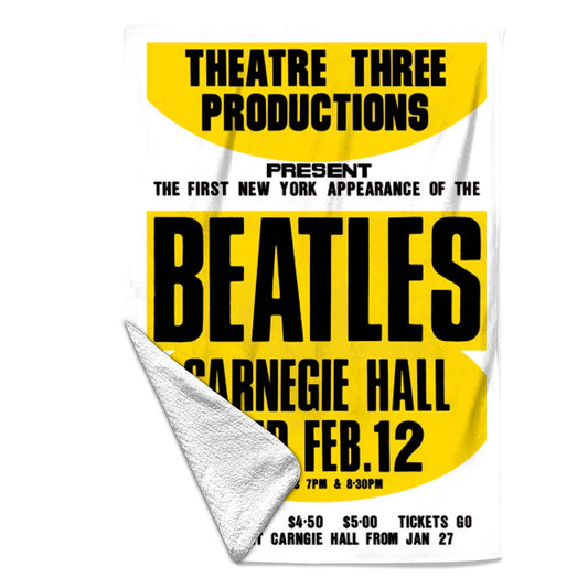 Rocksax The Beatles Blanket - Carnegie Hall | Buy Now From £39.99