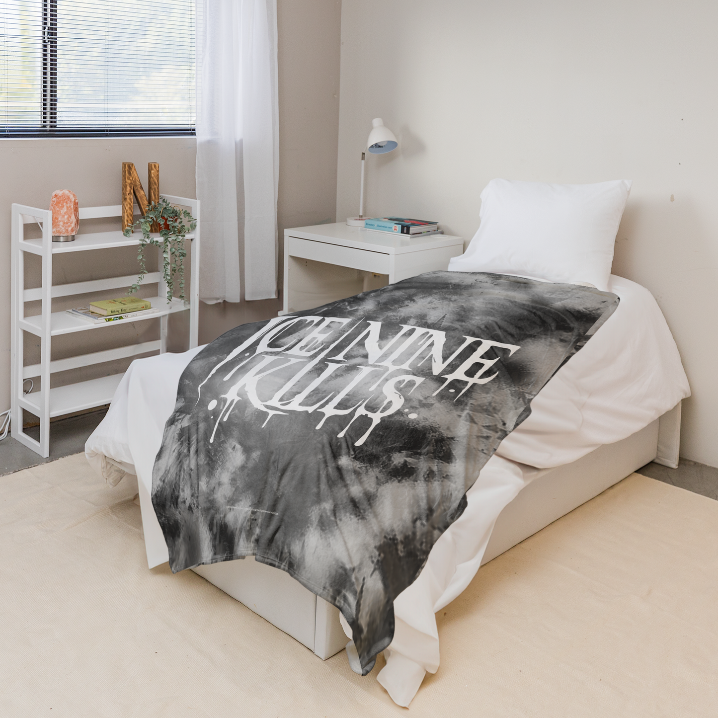 Rocksax Ice Nine Kills Sherpa Fleece Blanket - Drippy logo