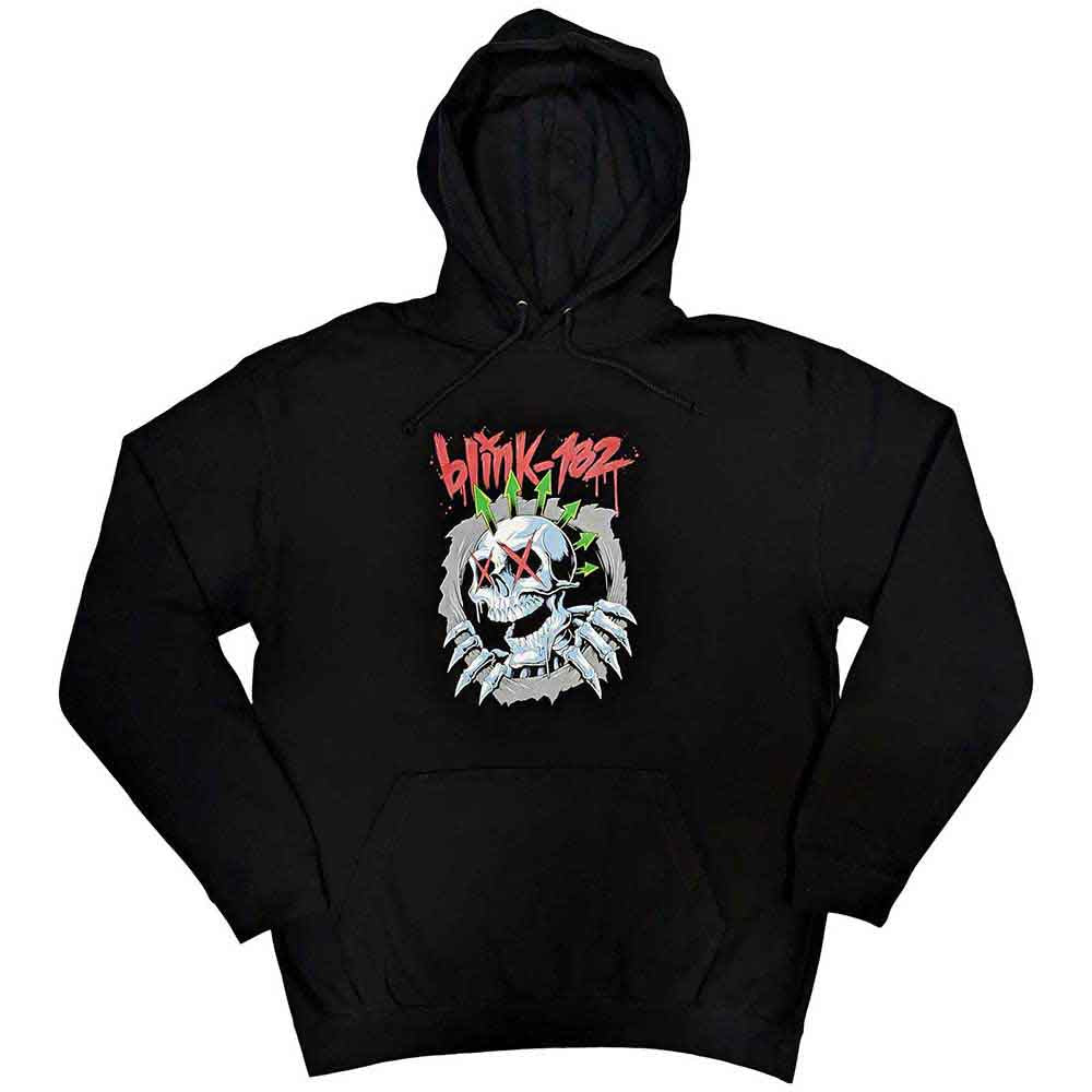 Blink-182 Hoodie - Six Arrow Skull