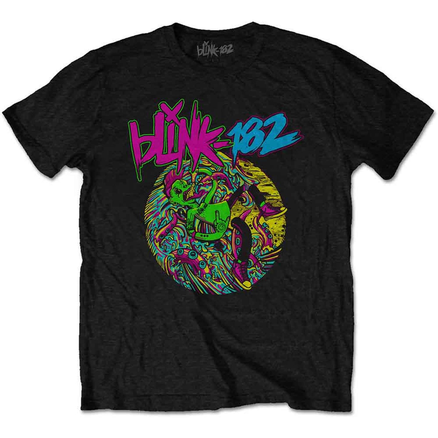 Blink-182 Black T Shirt - Overboard Event