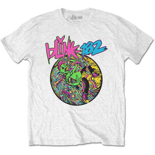 Blink-182 White T Shirt - Overboard Event